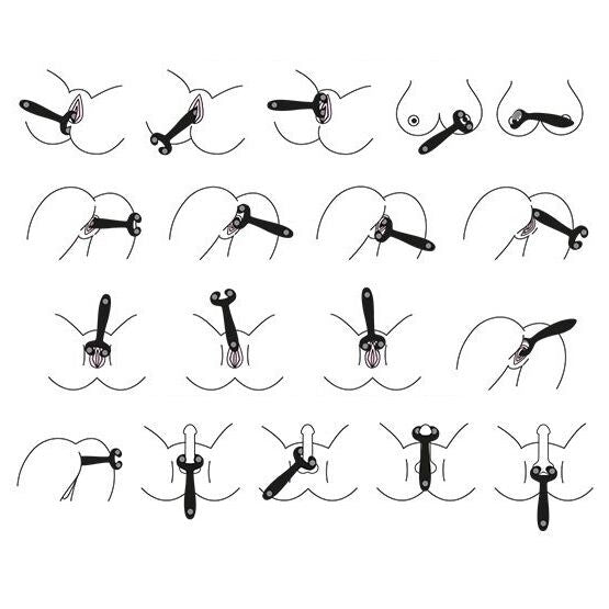 SATISFYER - DIVERTIMENTO INFINITO MULTI VIBRATOR 3 NERO - SATISFYER PARTNER | Lingerie Harness Boutique