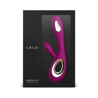 LELO - SORAYA VIBRATORE WAVE RABBIT DEEP ROSE - LELO | Lingerie Harness Boutique