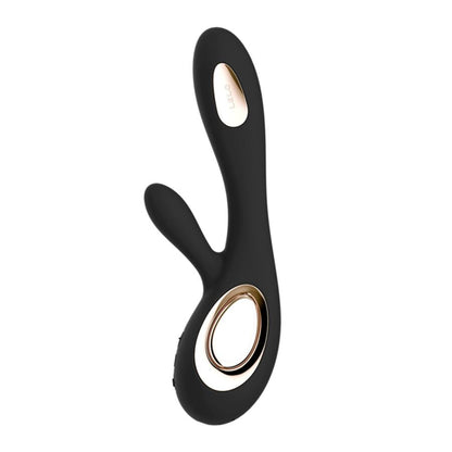 LELO - SORAYA WAVE BLACK RABBIT VIBRATOR