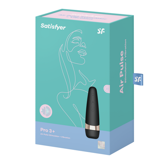 SATISFYER - PRO 3 VIBRAZIONE EDIZIONE 2020 - SATISFYER AIR PULSE | Lingerie Harness Boutique