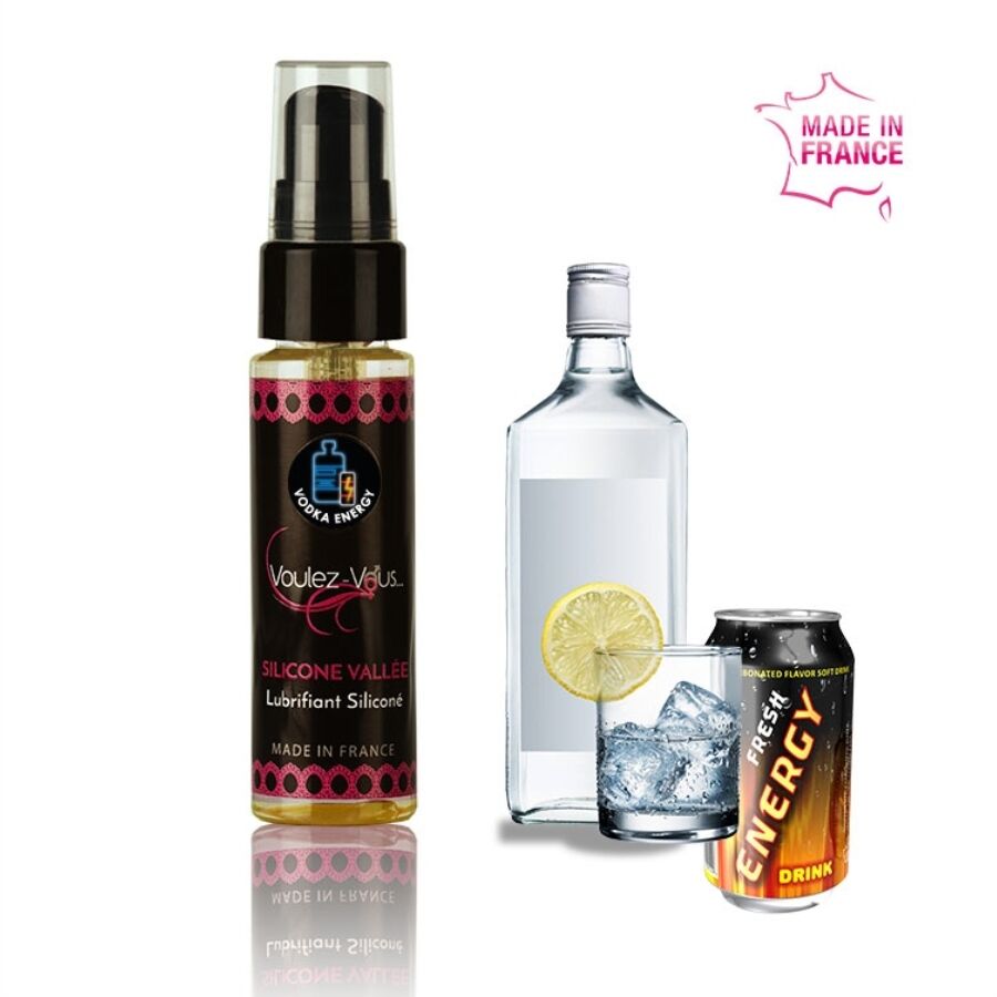 VOULEZ-VOUS - VODKA AND RED BULL SILICONE LUBRICANT 35 ML