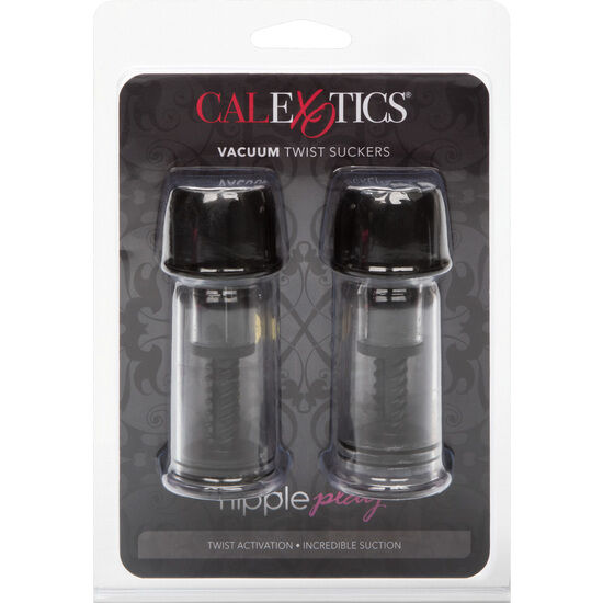 CALEXOTICS - TAPPETINO A VENTOSA CON VENTOSA A SPIRALE NERO - CALEXOTICS | Lingerie Harness Boutique