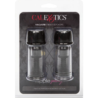 CALEXOTICS - TAPPETINO A VENTOSA CON VENTOSA A SPIRALE NERO - CALEXOTICS | Lingerie Harness Boutique