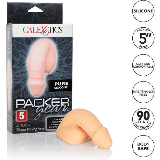 CALEXOTICS - IMBALLAGGIO IN SILICONE PENE 12.75 CM CARNE - CALEXOTICS | Lingerie Harness Boutique