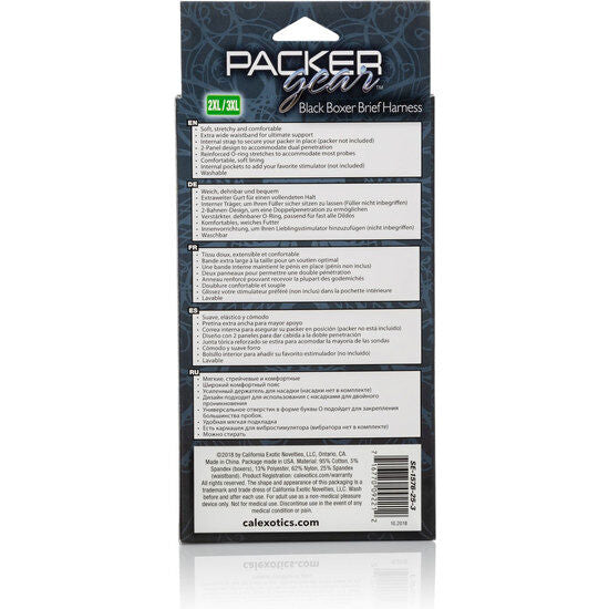 CALEXOTICS - IMBRAGATURA BOXER - CALEXOTICS | Lingerie Harness Boutique