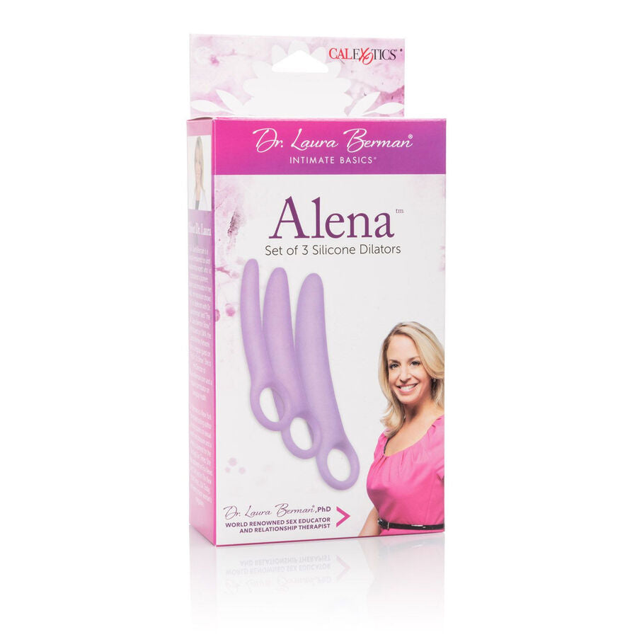 CALEXOTICS - DR LAURA BERMAN ALENA SET DI 3 DILATORI IN SILICONE - CALEXOTICS | Lingerie Harness Boutique