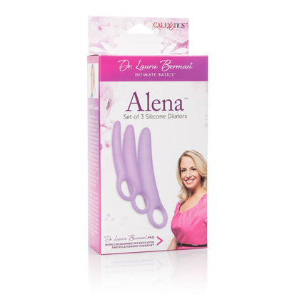 CALEXOTICS - DR LAURA BERMAN ALENA SET DI 3 DILATORI IN SILICONE - CALEXOTICS | Lingerie Harness Boutique