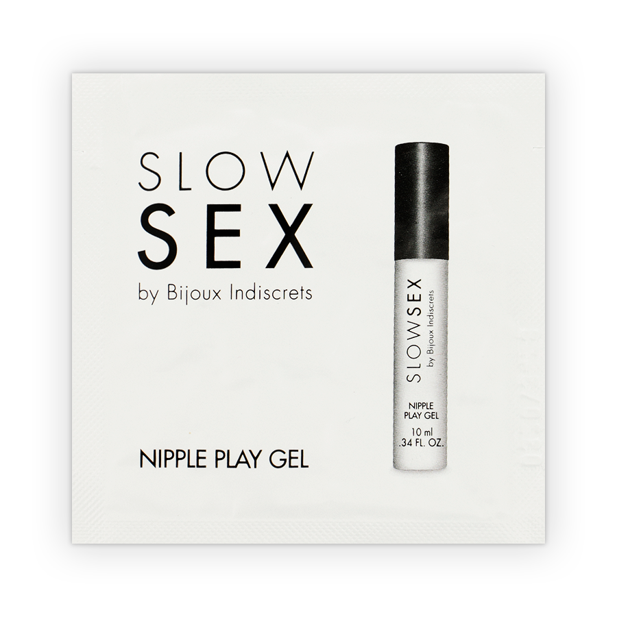 BIJOUX - SLOW SEX GEL STIMOLANTE NIPPLE PLAY GEL MONODOSE - BIJOUX SLOW SEX | Lingerie Harness Boutique