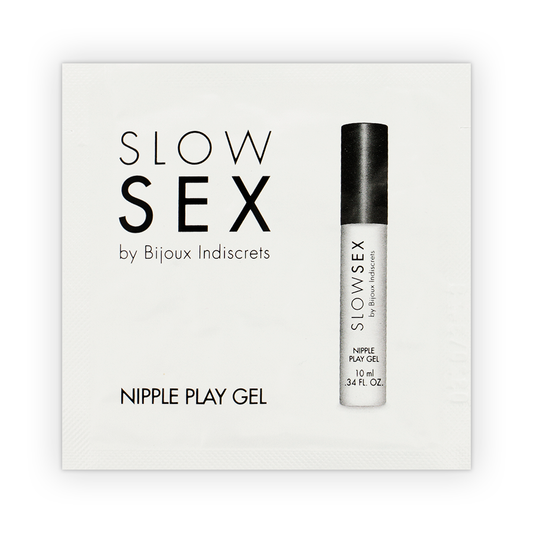 BIJOUX - SLOW SEX GEL STIMOLANTE NIPPLE PLAY GEL MONODOSE - BIJOUX SLOW SEX | Lingerie Harness Boutique