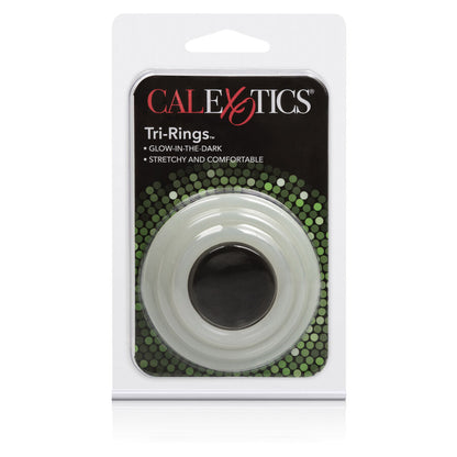 CALEXOTICS - TRI-RINGS SI BRILLANO AL BUIO - CALEXOTICS | Lingerie Harness Boutique