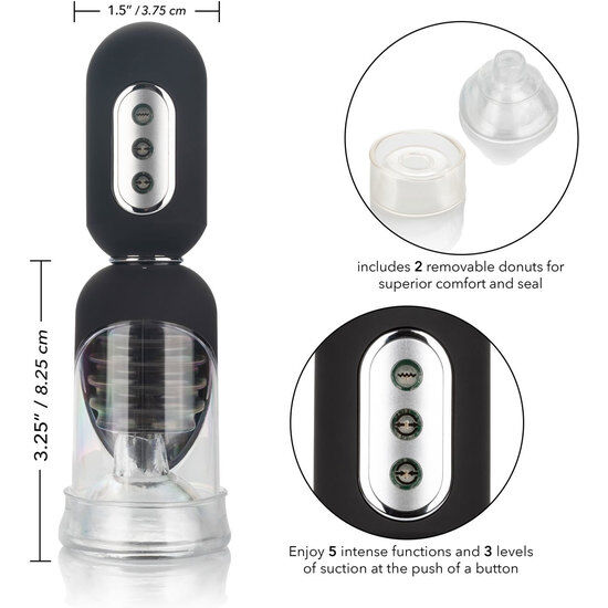 CALEXOTICS - OTTIENE IL SET POMPA A TESTA DURA - CALEXOTICS | Lingerie Harness Boutique