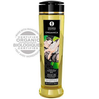 SHUNGA - OLIO DA MASSAGGIO BIOLOGICO NATURALE 240 ML - SHUNGA OILS | Lingerie Harness Boutique