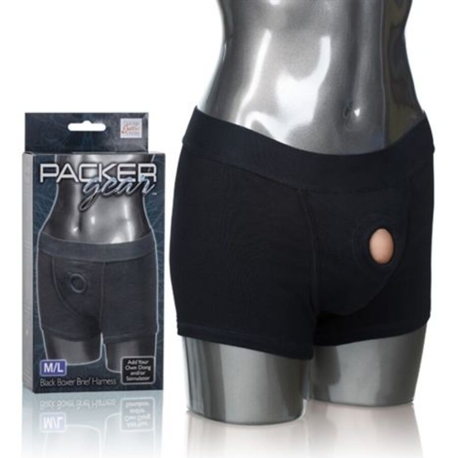 CALEXOTICS - PACKER GEAR BOXER BREVE IMBRAGATURA M/L - CALEXOTICS | Lingerie Harness Boutique