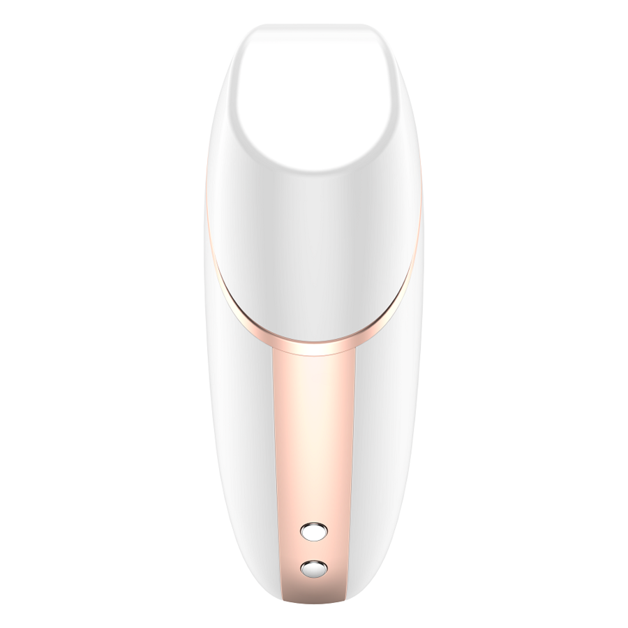 SATISFYER - STIMOLATORE E VIBRATORE TRIANGOLO LOVE BIANCO - SATISFYER CONNECT | Lingerie Harness Boutique