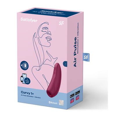SATISFYER - CURVY 2 + ROSA - SATISFYER CONNECT | Lingerie Harness Boutique