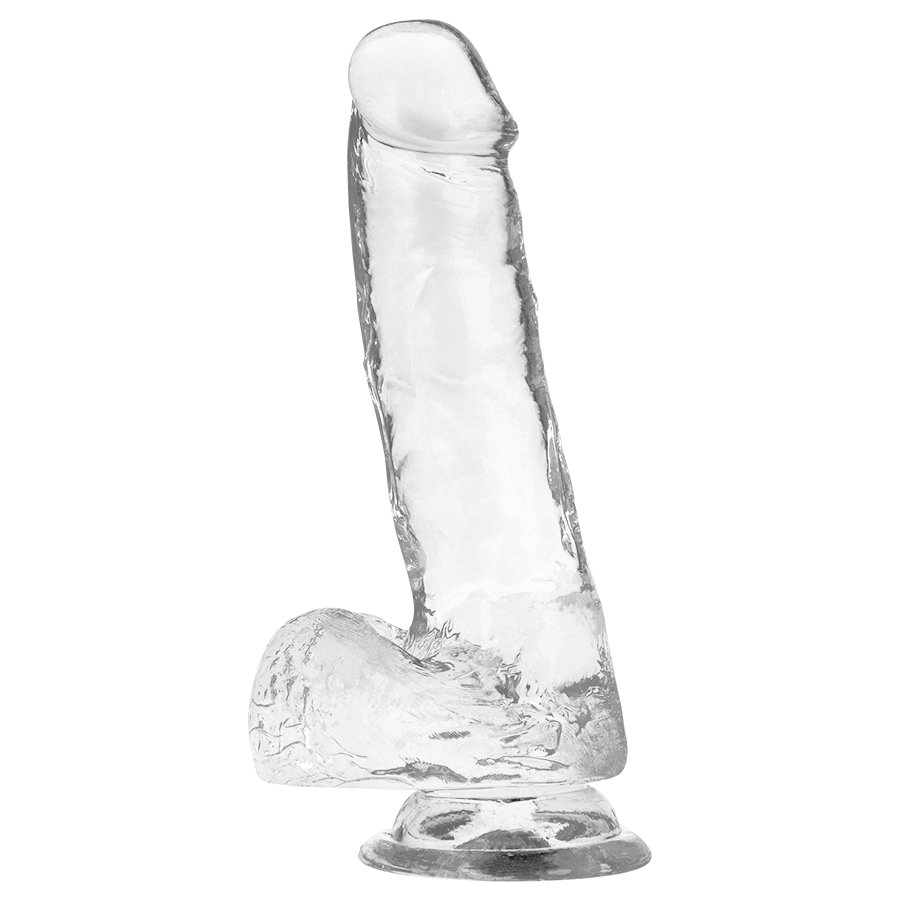 X RAY - TRANSPARENT DICK WITH SPHERES 18.5 CM -O- 3.8 CM