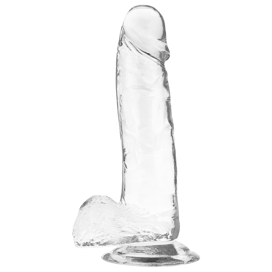 X RAY - CAZZO TRASPARENTE CON SFERE 20 CM -O- 4.5 CM - X RAY | Lingerie Harness Boutique