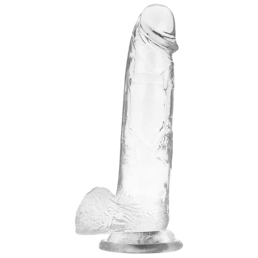 X RAY - CAZZO TRASPARENTE CON SFERE 22 CM -O- 4.6 CM - X RAY | Lingerie Harness Boutique