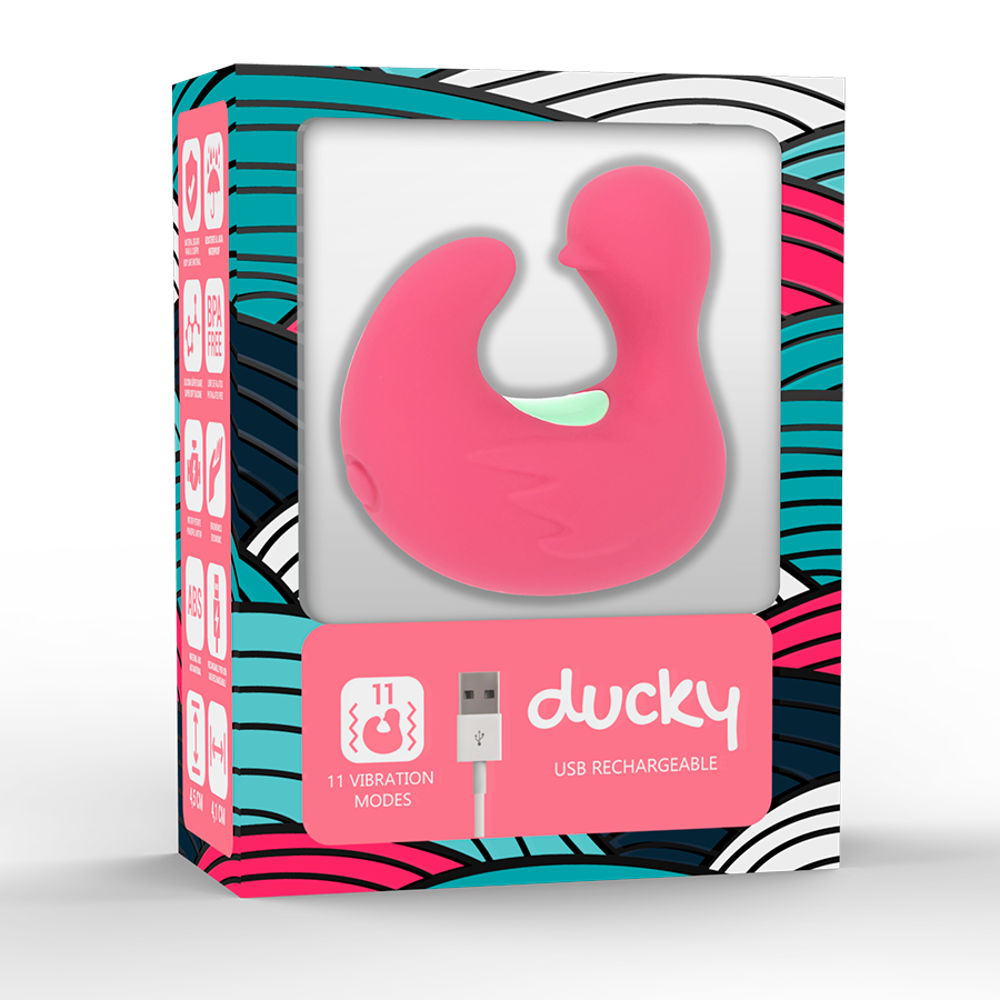 HAPPY LOKY - DITO STIMOLATORE IN SILICONE RICARICABILE DUCKYMANIA - HAPPY LOKY | Lingerie Harness Boutique