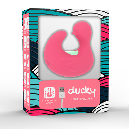 HAPPY LOKY - DITO STIMOLATORE IN SILICONE RICARICABILE DUCKYMANIA - HAPPY LOKY | Lingerie Harness Boutique