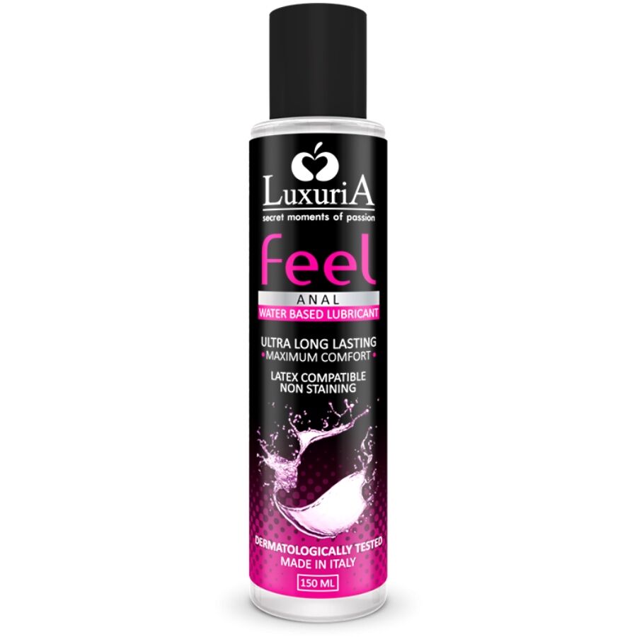 INTIMATELINE - LUXURIA FEEL LUBRIFICANTE ANALE A BASE ACQUA 150 ML - INTIMATELINE LUXURIA | Lingerie Harness Boutique