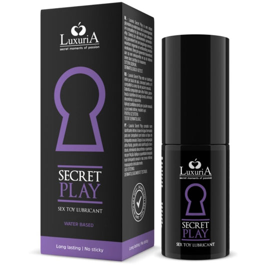 INTIMATELINE LUXURIA - SECRET PLAY SEX TOYS LUBRIFICANTE 30 ML - INTIMATELINE LUXURIA | Lingerie Harness Boutique