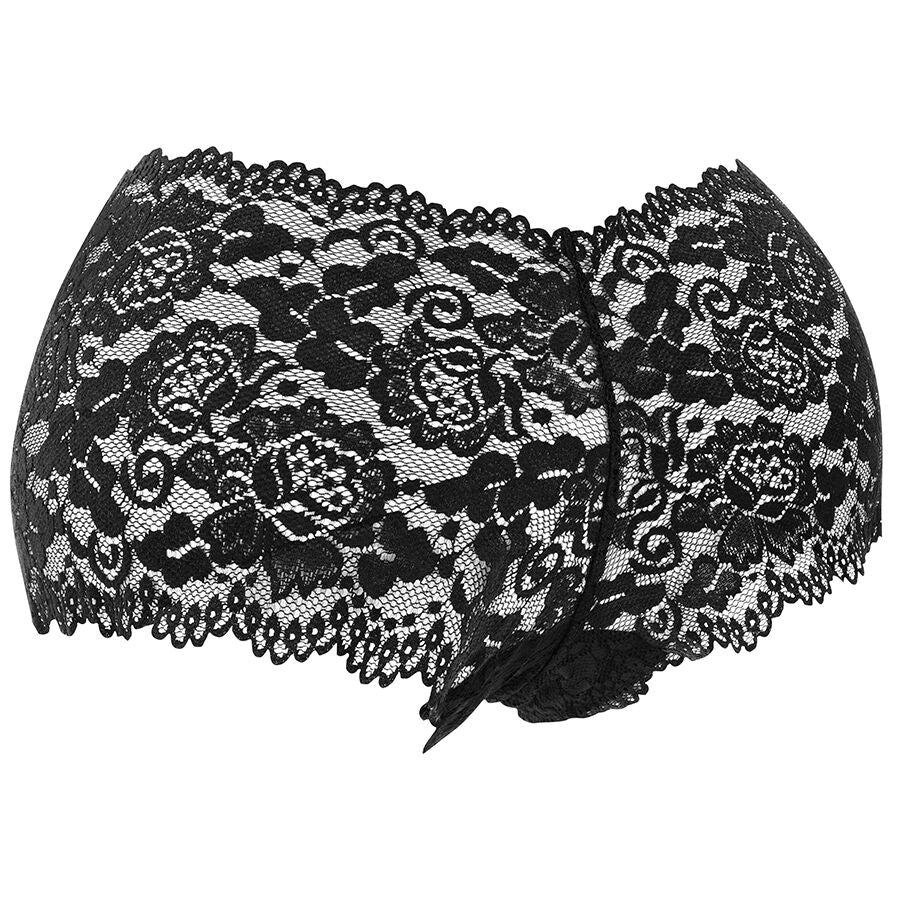 BLACK&SILVER - STIMOLATORE TELECOMANDO ZARA CON SLIP IN OMAGGIO - BLACK&SILVER | Lingerie Harness Boutique