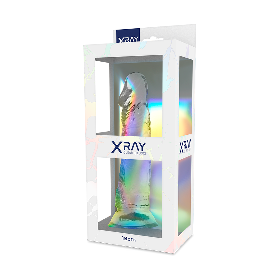 X RAY - CAZZO TRASPARENTE 19 CM -O- 4 CM - X RAY | Lingerie Harness Boutique