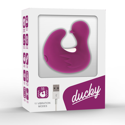 COVERME - DUCKYMANIA RECHARGEABLE STIMULATING SILICONE DUCK THIMBLE