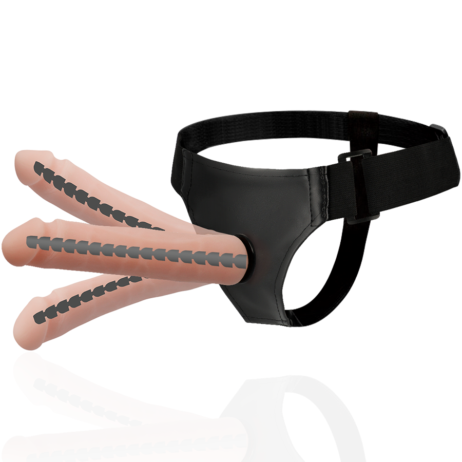 HARNESS ATTRACTION - DERICK CARNE ARTICOLABILE 22.5 CM -O- 4.5 CM - HARNESS ATTRACTION | Lingerie Harness Boutique