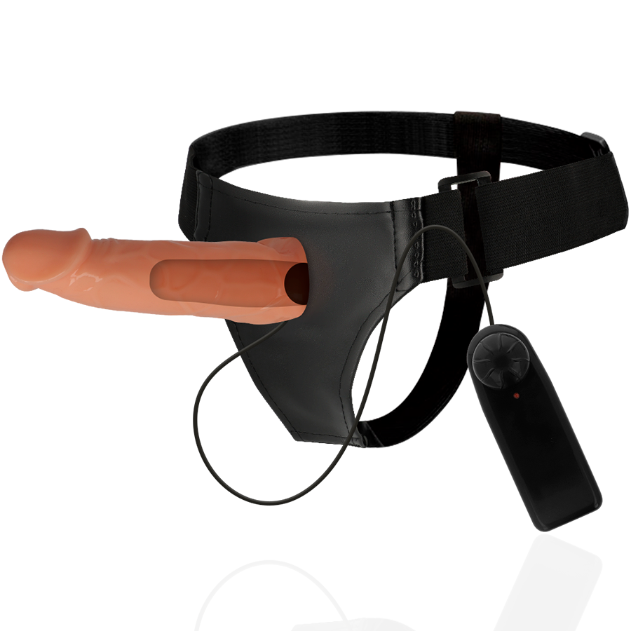 HARNESS ATTRACTION - WILLIAN HOLLOW RNES CON VIBRATORE 17 CM -O- 4.5 CM - HARNESS ATTRACTION | Lingerie Harness Boutique