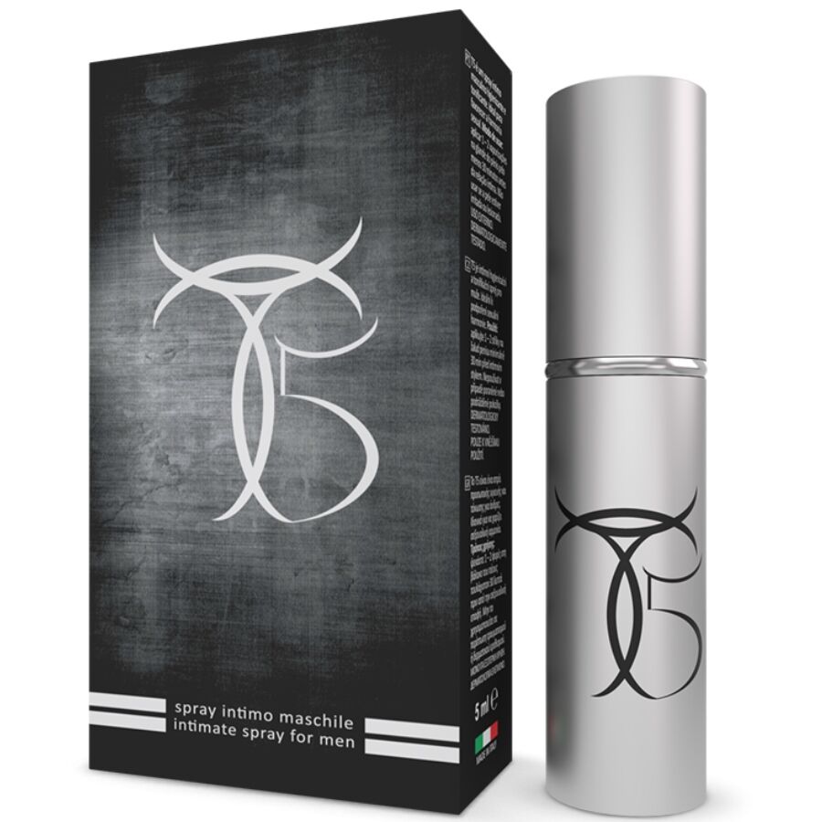 INTIMATELINE - T5 SPRAY RITARDANTE PER UOMO 5 ML - INTIMATELINE INTIMATELINE | Lingerie Harness Boutique