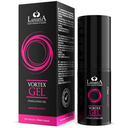 INTIMATELINE LUXURIA - VORTEX GEL EFFETTO RISCALDANTE 30 ML - INTIMATELINE LUXURIA | Lingerie Harness Boutique