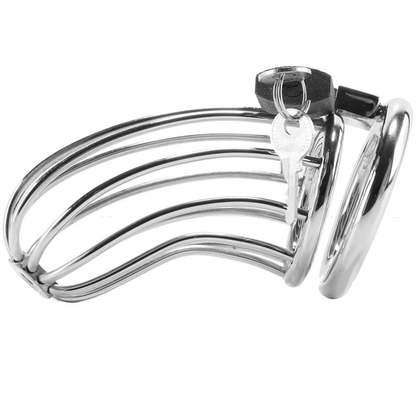 METAL HARD - CHASTITY RING CAGE