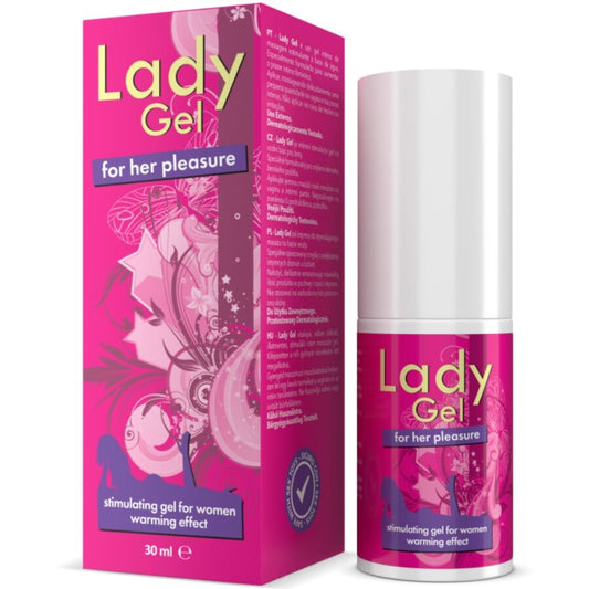 INTIMATELINE - LADY GEL PER GER PLEASURE GEL STIMOLANTE CON EFFETTO CALORE ELLA 30 ML - INTIMATELINE INTIMATELINE | Lingerie Harness Boutique