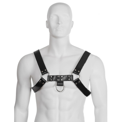 LEATHER BODY - IMBRACATURA A CATENA III - LEATHER BODY | Lingerie Harness Boutique
