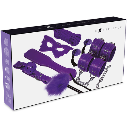 EXPERIENCE - KIT FETISH BDSM SERIE VIOLA - EXPERIENCE | Lingerie Harness Boutique