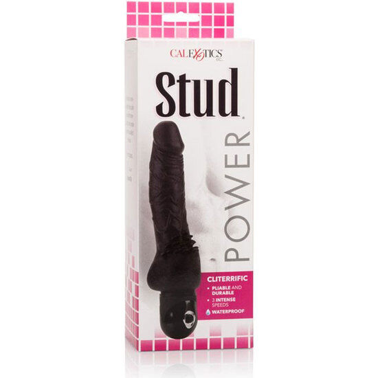 CALEXOTICS - VIBRATORE NERO POWER STUD CLITERRIFIC - CALEXOTICS | Lingerie Harness Boutique