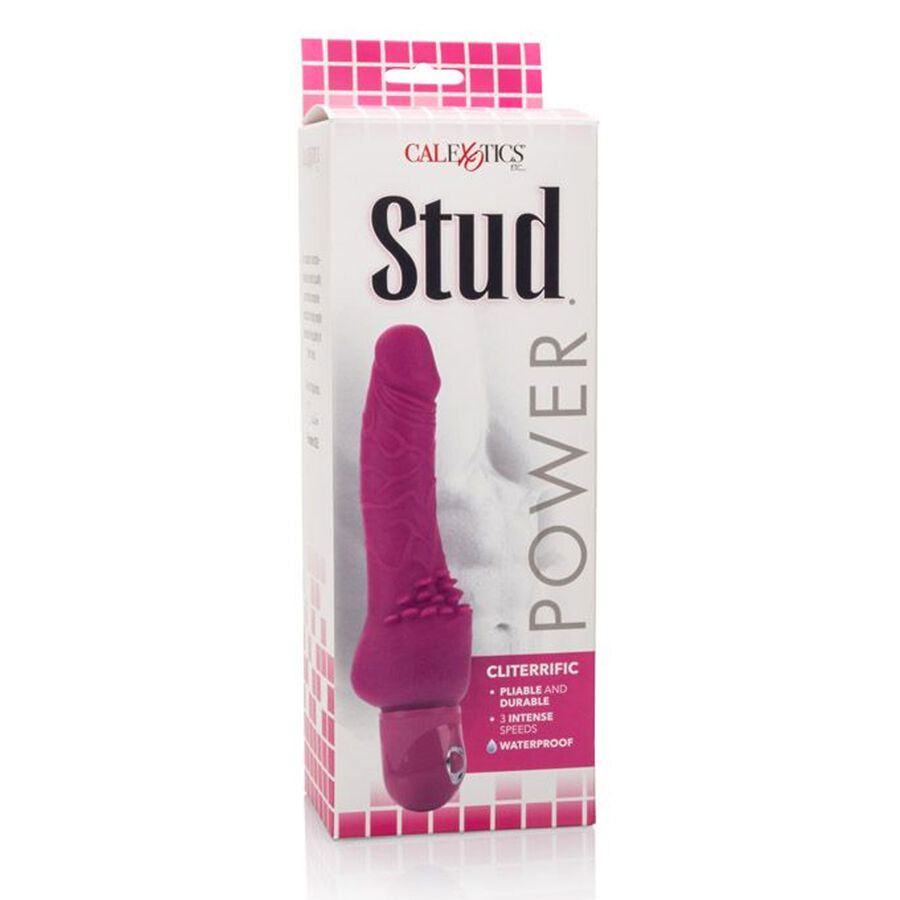 CALEXOTICS - VIBRATORE ROSA POWER STUD CLITERRIFIC - CALEXOTICS | Lingerie Harness Boutique