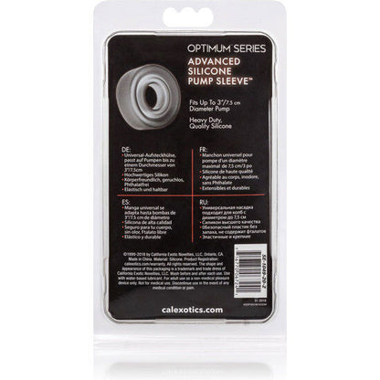 CALEXOTICS - MANICOTTO POMPA IN SILICONE ADV NERO - CALEXOTICS | Lingerie Harness Boutique