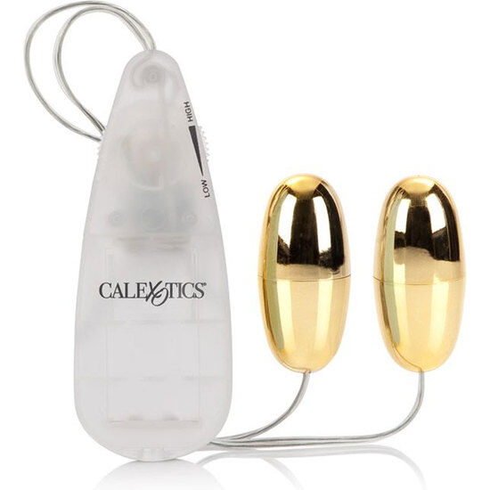 CALEXOTICS - PROIETTILI VIBRANTI GOLD DUO - CALEXOTICS | Lingerie Harness Boutique