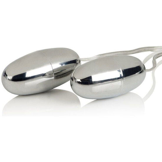 CALEXOTICS - PROIETTILI VIBRANTI ARGENTO DUO - CALEXOTICS | Lingerie Harness Boutique