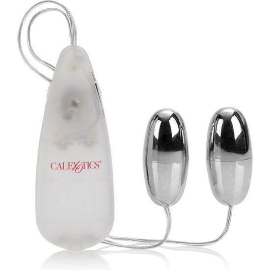CALEXOTICS - PROIETTILI VIBRANTI ARGENTO DUO - CALEXOTICS | Lingerie Harness Boutique