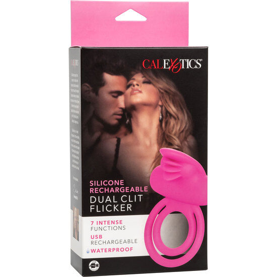 CALEXOTICS - ENHANCER DELLO SFARFALLIO DOPPIO CLIT - CALEXOTICS | Lingerie Harness Boutique