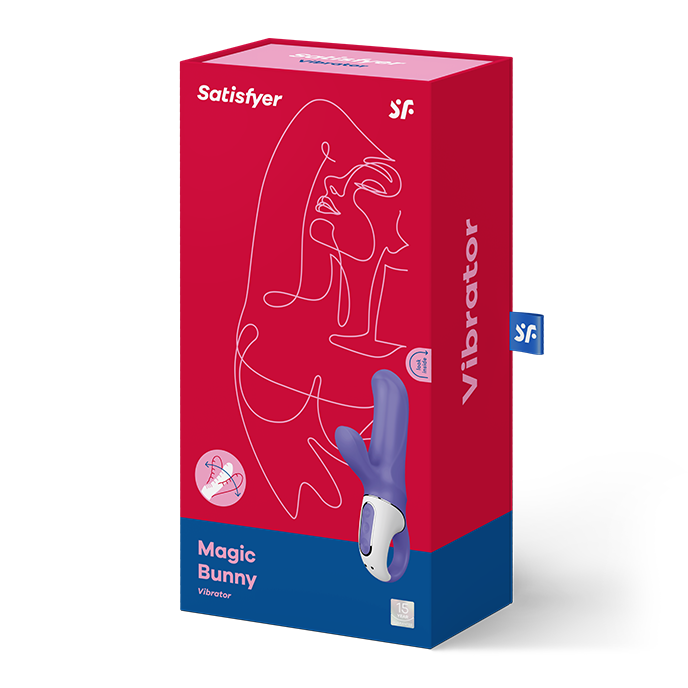 SATISFYER - VIBE MAGIC BUNNY - SATISFYER VIBRATOR | Lingerie Harness Boutique