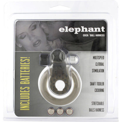 SEVEN CREATIONS - ANELLO VIBRANTE CON ELEFANTE STIMOLANTE - SEVEN CREATIONS | Lingerie Harness Boutique