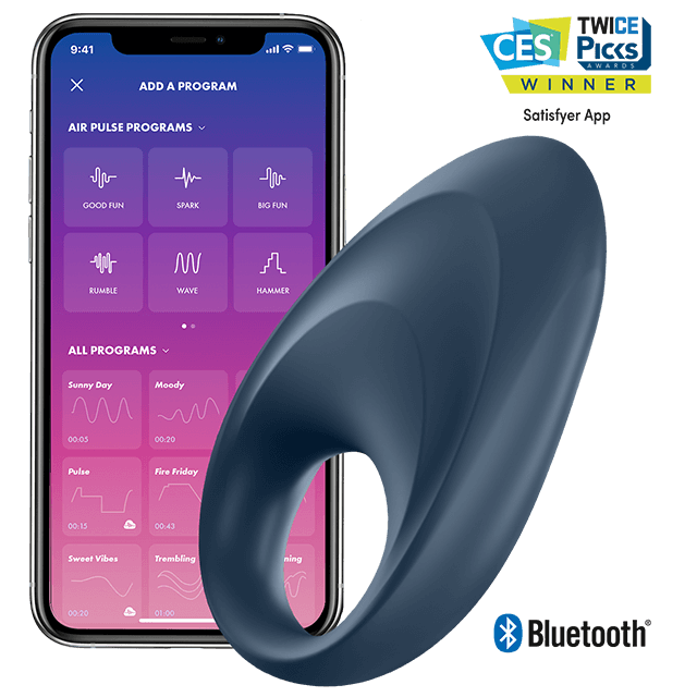 SATISFYER - APP VIBRATORE MIGHTY ONE - SATISFYER CONNECT | Lingerie Harness Boutique