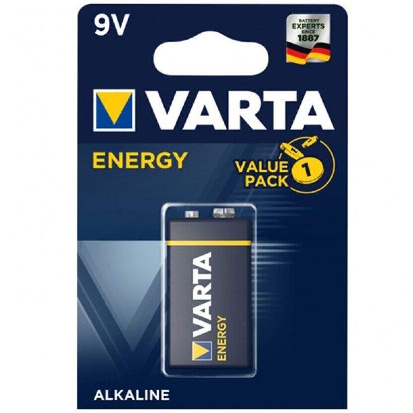 VARTA - BATTERIA ENERGY 9V LR61 1 UNITÀ - VARTA | Lingerie Harness Boutique