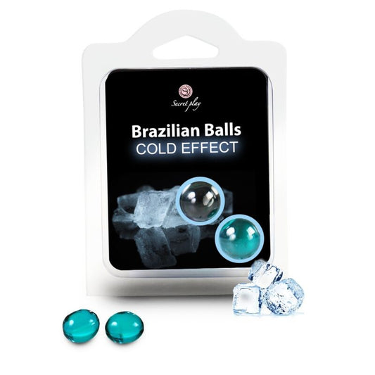 SECRETPLAY - COLD EFFECT BRAZILIAN BALLS 2 UNITS