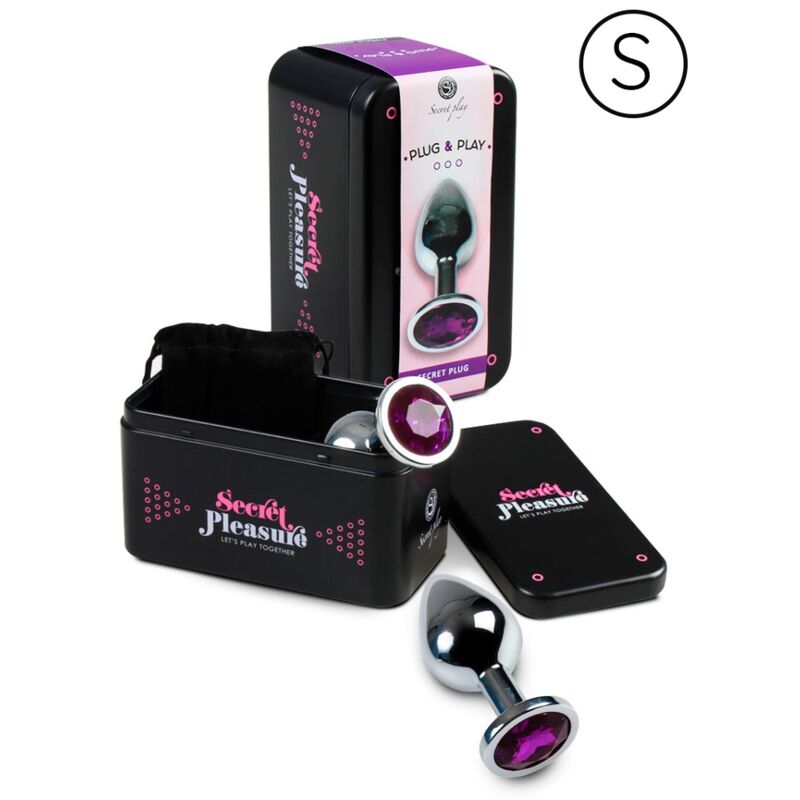 SECRETPLAY - PLUG ANALE LILA S - SECRETPLAY TOYS | Lingerie Harness Boutique